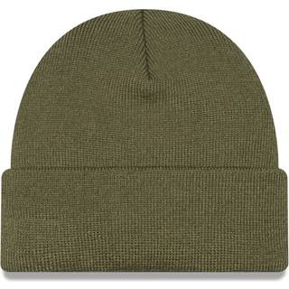 New Era New Era Womens Khaki Beanie Hat adult female Green adult female Green adult female Green adult female Green adult female Green adult female Gr - Osfm