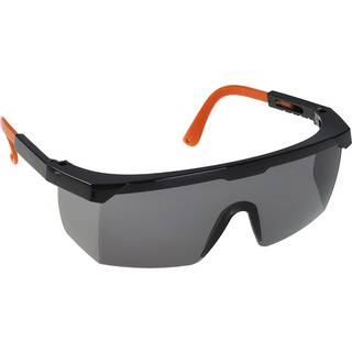 Klassisk Sikkerhedsbrille - Røg/Sort/Orange