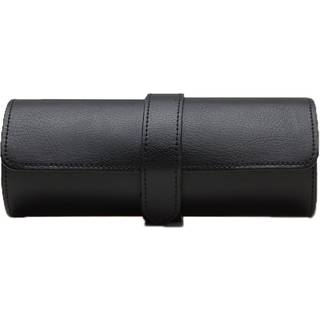 Wolf Blake Heritage Watch Roll 3 ure Sort Imiteret Læder 305628 - Unisex - Faux Leather