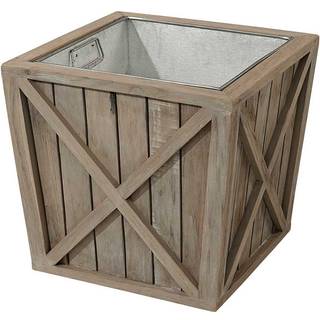 Artwood, Creekplant Plantekurv 45x45 cm Teak Artwood