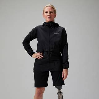 Women's Milham Windproof Jacket - Black