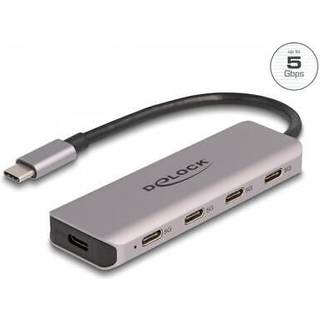Delock USB-C hub med 5x USB-C porte, 5 Gbps
