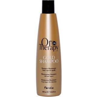 Fanola Oro Therapy Gold Shampoo Fugtgivende shampoo Med 24 karat guld 300 ml - 300 ml