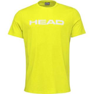 HEAD Club Basic T-Shirt Herre Gul