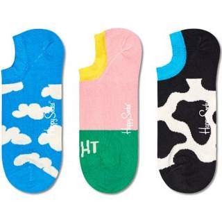 Happy socks 3-pak Summer Day No Show Sock - Mixed - Str 41/46 * Kampagne *