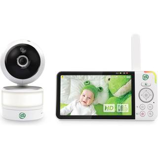 LeapFrog LF915HD Baby Monitor 5 720p sk?rm 360 Pan & Tilt med 8x Zoom Camera Camera Color Night Vision Night Light To-vejs Intercom Secure Transm