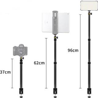 Bordstativ med klemme og kugleled