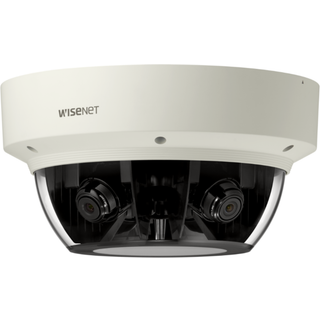 Hanwha Vision Diskret Kamera PNM-9000QB professionelle Überwachungskamera mit 2 Megapixel Auflösung - weiß