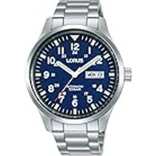 Lorus Military Automatic Stainless Steel Bracelet Dark Blue Dial Men’s Watch RL405BX9