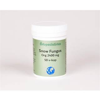 Örtspecialisten Snow Fungus 2400mg, 50 kapsler