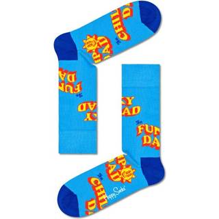 Happy Socks Number One Dad Sock - Blue Pattern - Str 41/46 * Kampagne *
