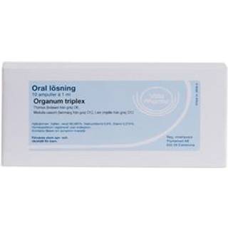 Allergica Organum Triplex - 10 x 1 ml