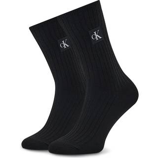 Calvin Klein Women Icon Patch Sock - Black - One Size