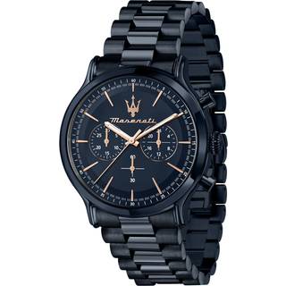 Maserati R8873618032 Herrenuhr Epoca Blue Edition Chronograph 42mm 10ATM
