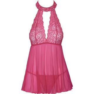 Cottelli Delicate Lace Babydoll 2741504 Pink S/M