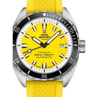 Swiss Military SMA34100.11 Diver Titanium Automatik Herrenuhr 42mm 30ATM