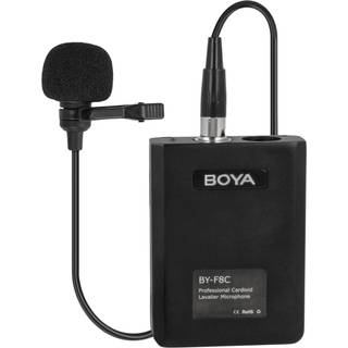BOYA BY-F8C Lavalier kondensator mikrofon