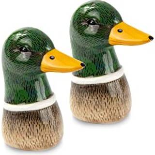 Spicy Ducks Salt & Peber Dispenser, Grøn