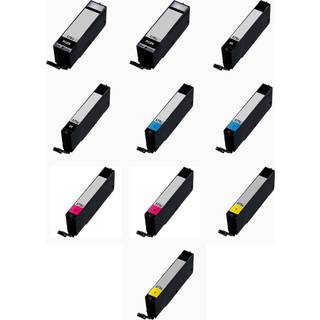 Kompatible blækpatroner Canon PGI-570 / CLI-571 XL - 0372C001, 10 stk. rabatpakke 152 ml