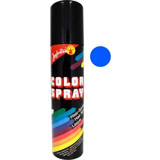 Blaues Haarspray