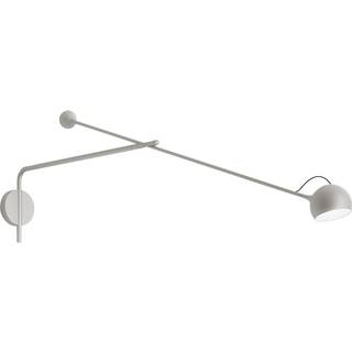 Artemide Ixa Væglampe Arm Hvid / - Væglamper Aluminium Grå - 1114020A