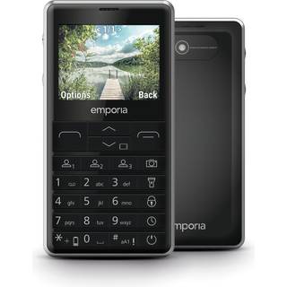 Emporia PRIME-LTE -telefon, sort