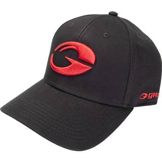 Gasp Baseball Cap, Black/Red