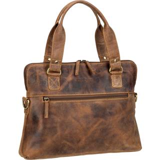 Shopper Leder 37x28cm Vintage 1629 | Greenburry,de