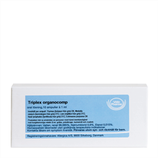 Allergica Triplex organocomp - 10 x 1 ml