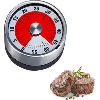 &#34;Futura&#34; mekanisk timer, rustfrit stål - Westmark