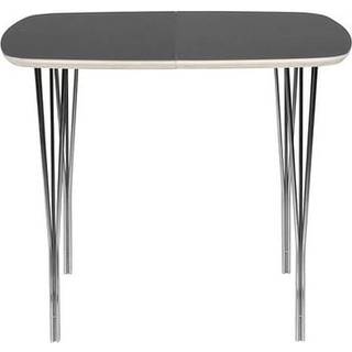 Haslev Symphony 86 Spisebord 90x90 Cm / Sort - Spisebord & Barbord Laminat Grafit - SYMH86-LAOB-SP00CR74