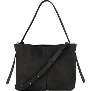 Becksöndergaard Fraya skuldertaske i ruskind (BLACK (010))