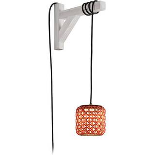Bover Nans S/16/H LED-hængelampe med stik, rød
