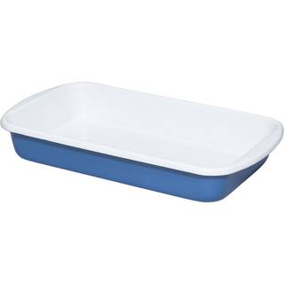 Riess Classic Nature Blue Auflaufform 32 x 19 cm - Emaille - Blau