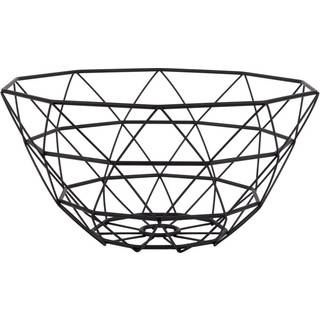 Brødkurv Diamond Ø30cm sort