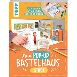 Mein Pop-up Bastelhaus-Stadt