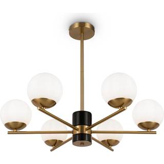 Maytoni Marble-pendel, seks lys