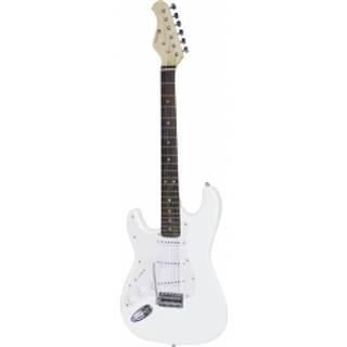 Dimavery ST-203 Electric Guitar LH, white TILBUD NU hvid