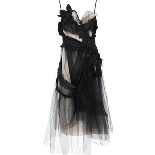 Midi dress - Black - 40