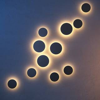 Maytoni Wald udendørs LED-væglampe, 3000K, grafit
