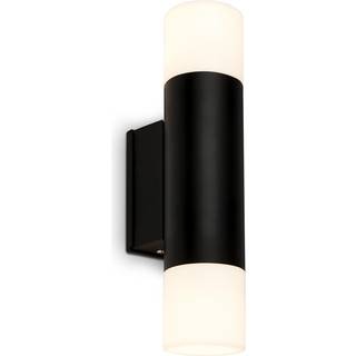 LED-badeværelseslampe 2090025 2 lyskilder, sort