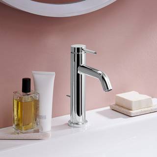 Hansgrohe Tecturis S håndvaskarmatur 110 m/bundventil og CoolStart i krom