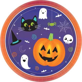 8 Happy Halloween Pappteller