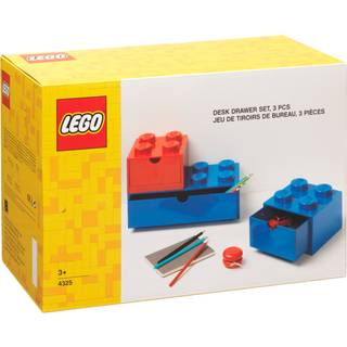 LEGO skrivebordsskuffesæt (2-pakke)
