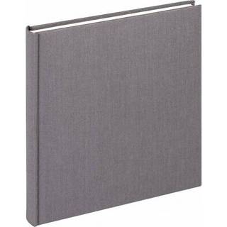 Cloth Album Grafit - 22,5x24 cm (40 Hvide sider / 20 ark)