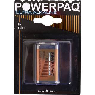 Powerpaq Alkaline 6LR61 batteri 9V