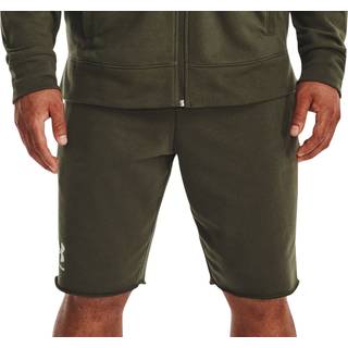 Under Armour Rival Terry Men's 10" Shorts Marine OD Green / Onyx White XXL