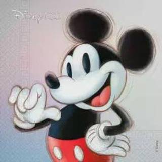 Mickey Mouse servietter