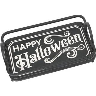 Happy Halloween Holz Tablett