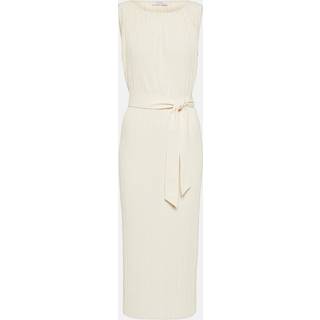 Max Mara Leisure Vadius belted midi dress - white - L
